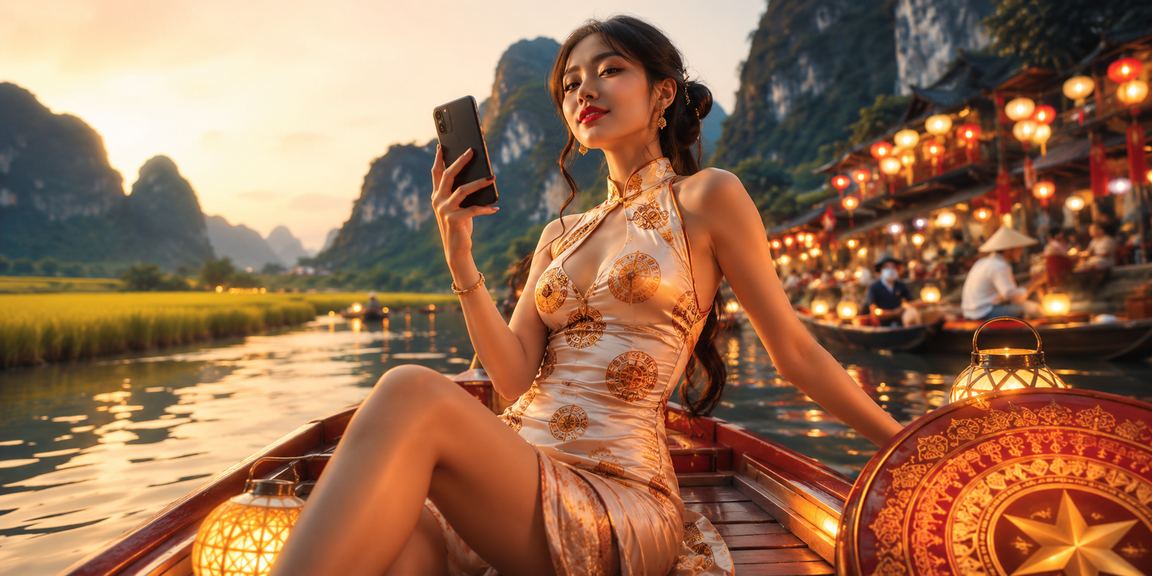 Chợ đêm Ninh Bình gợi cảnh người dùng kiểm tra giao dịch VND buổi tối